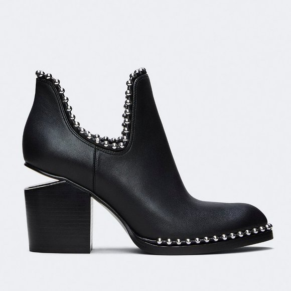 New ALEXANDER WANG Gabi Studded Booties - Picture 5 of 13